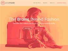Tablet Screenshot of prodmode.com